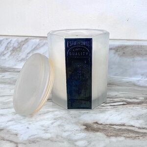 🪞 finest quality white cedar scented candle + diffuser lid home decor